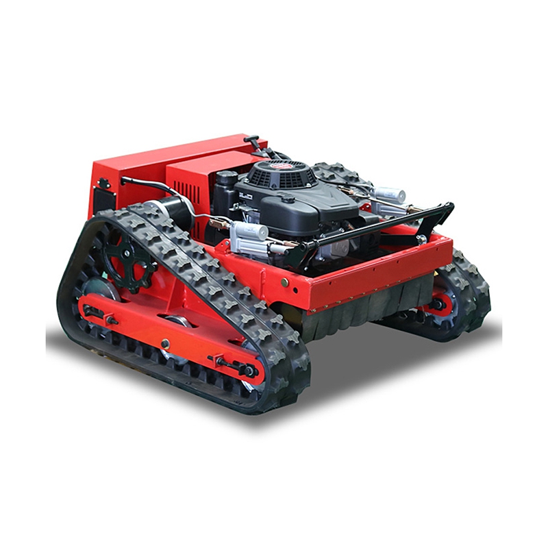 Cortadora de césped roja