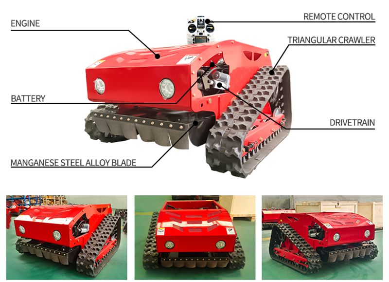 Crawler Lawn Mowers
