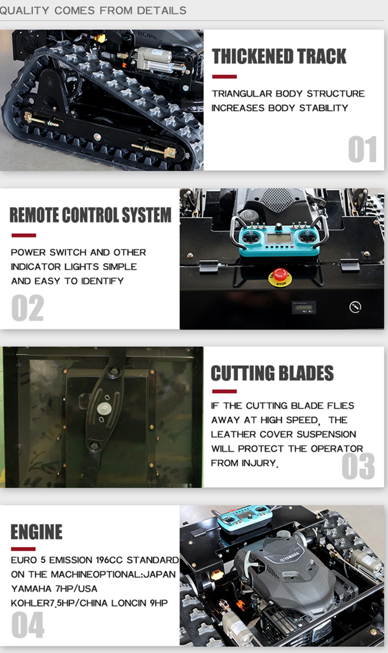 Crawler Lawn Mowers