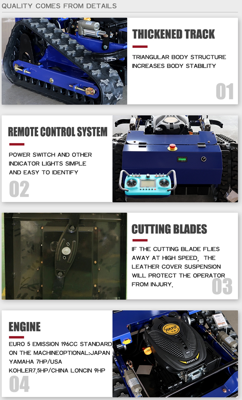 Crawler Lawn Mowers