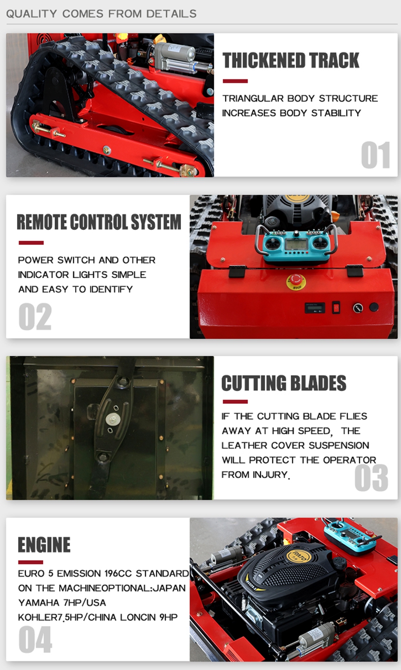 Crawler Lawn Mowers