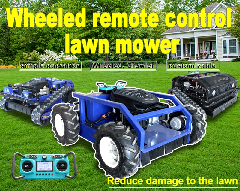 wheeled lawn mower