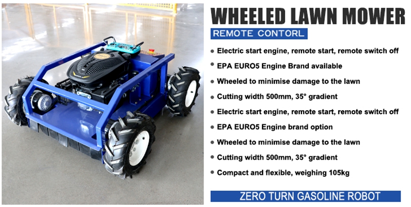 wheeled lawn mower