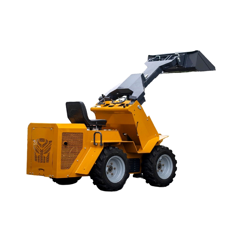 Мощный колесный погрузчик