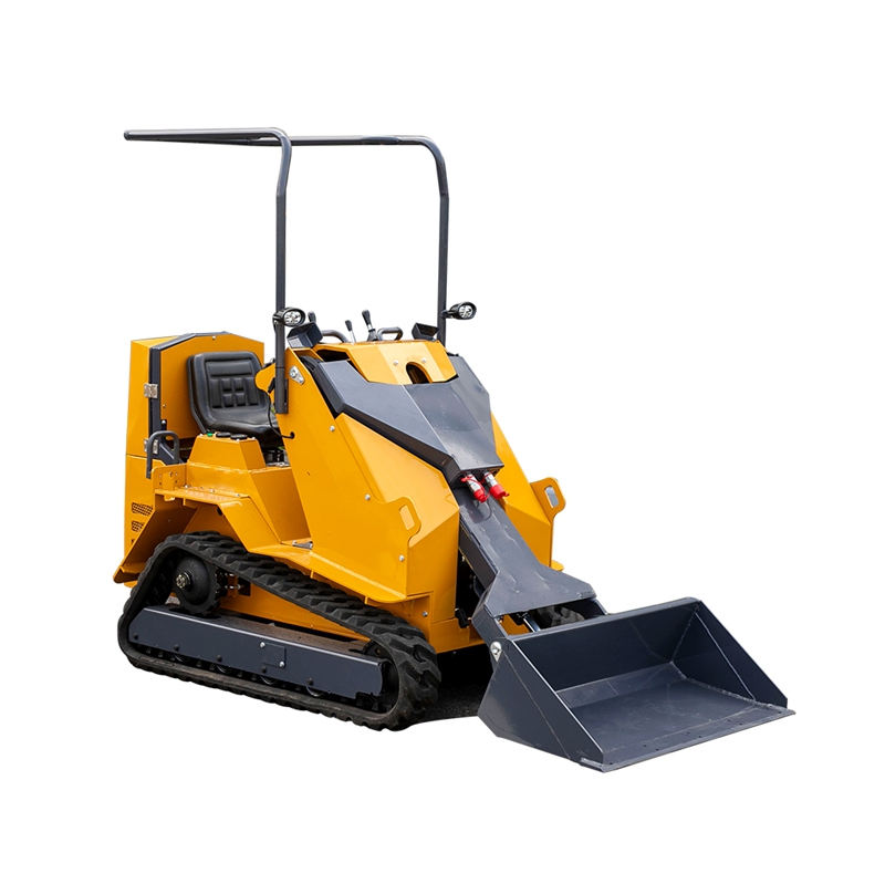 200kg Cargadora Compacta Multifuncional De Orugas Frontales 