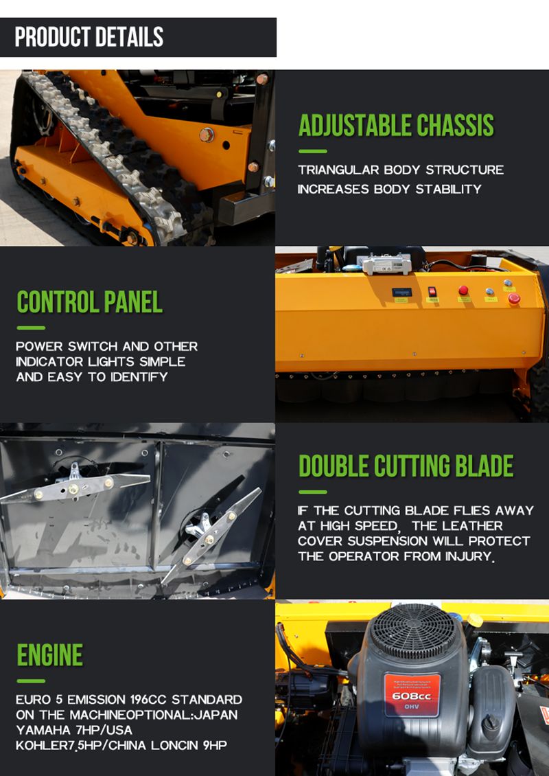 Tracked Lawn Mower 