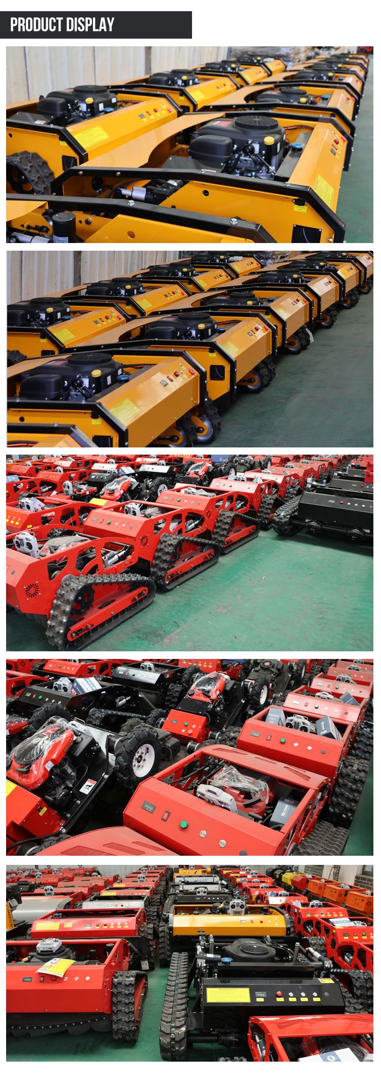 Tracked Lawn Mower 