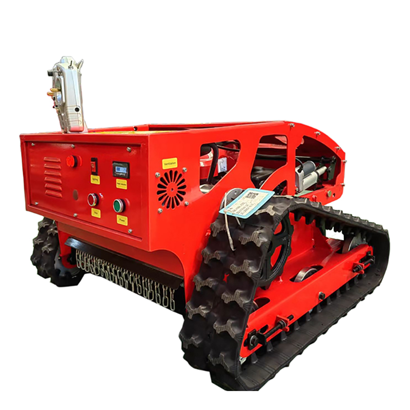 Двухмоторная умная газонокосилка