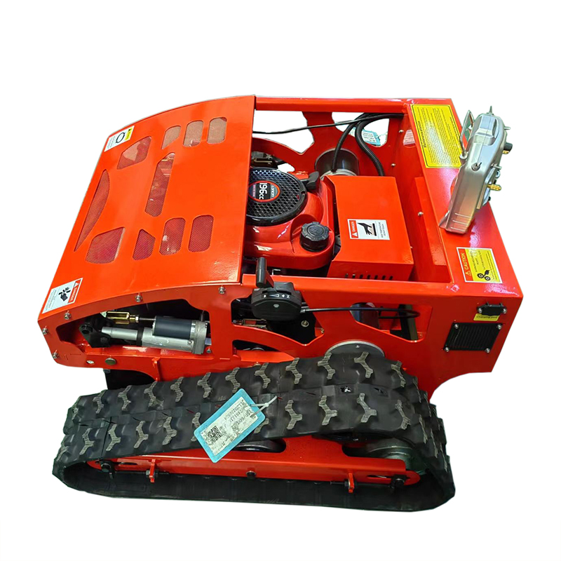 Двухмоторная умная газонокосилка