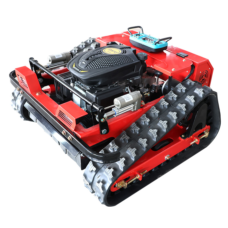 Газонокосилка на гусеничном ходу