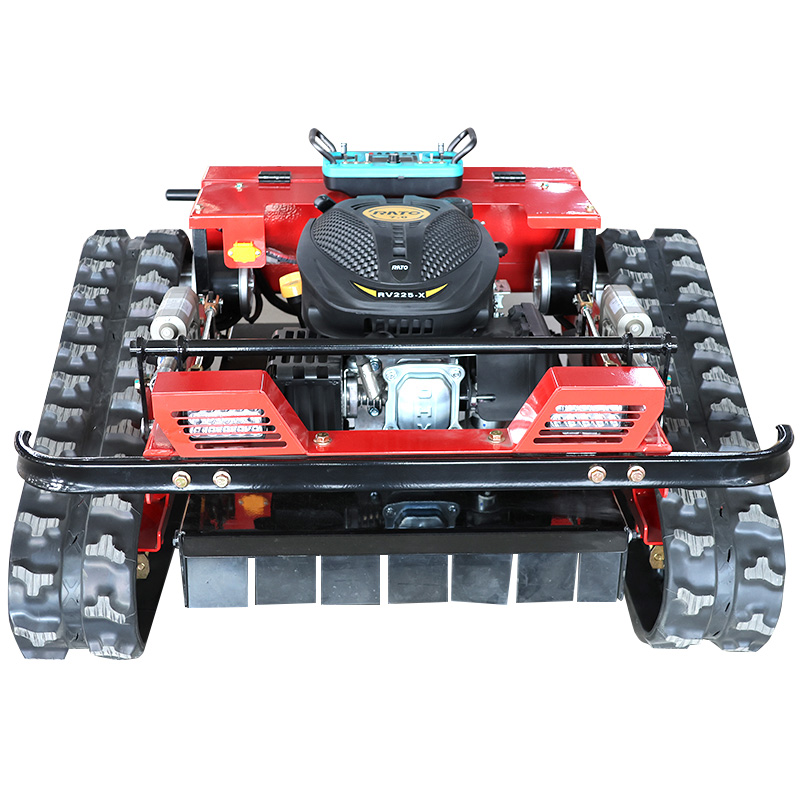 Газонокосилка на гусеничном ходу