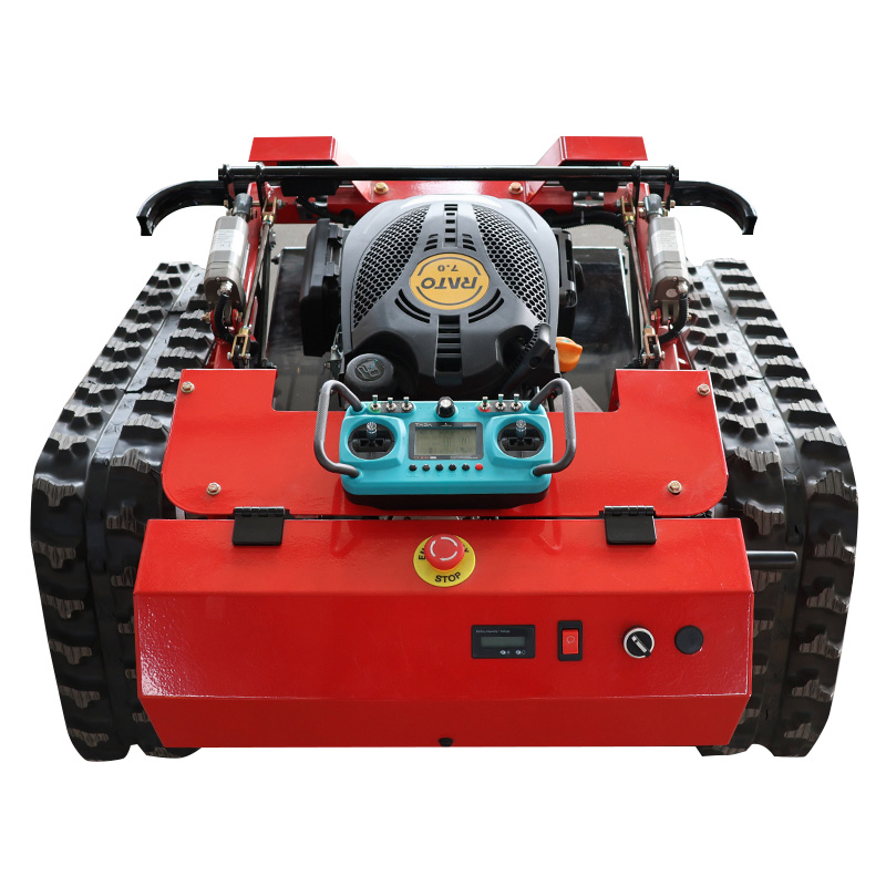 Газонокосилка на гусеничном ходу