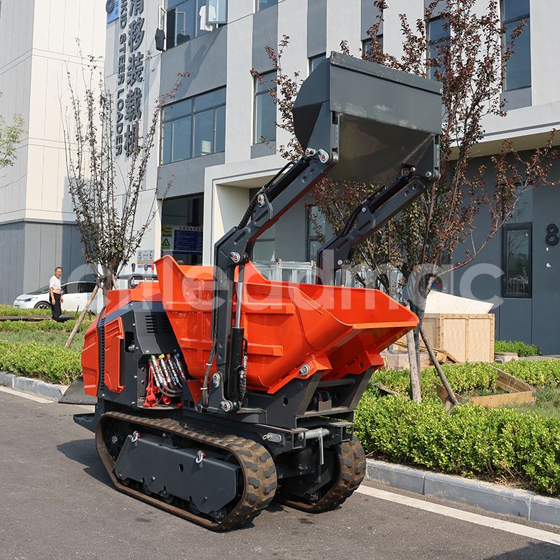Fitted With A Dump Bucket The 