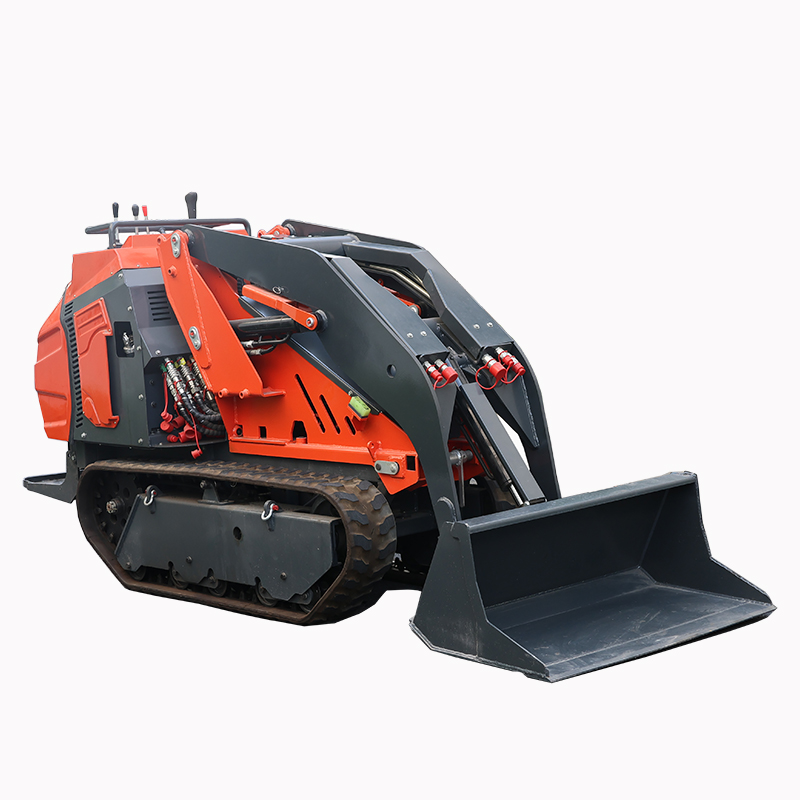 Thickened track sliding loader