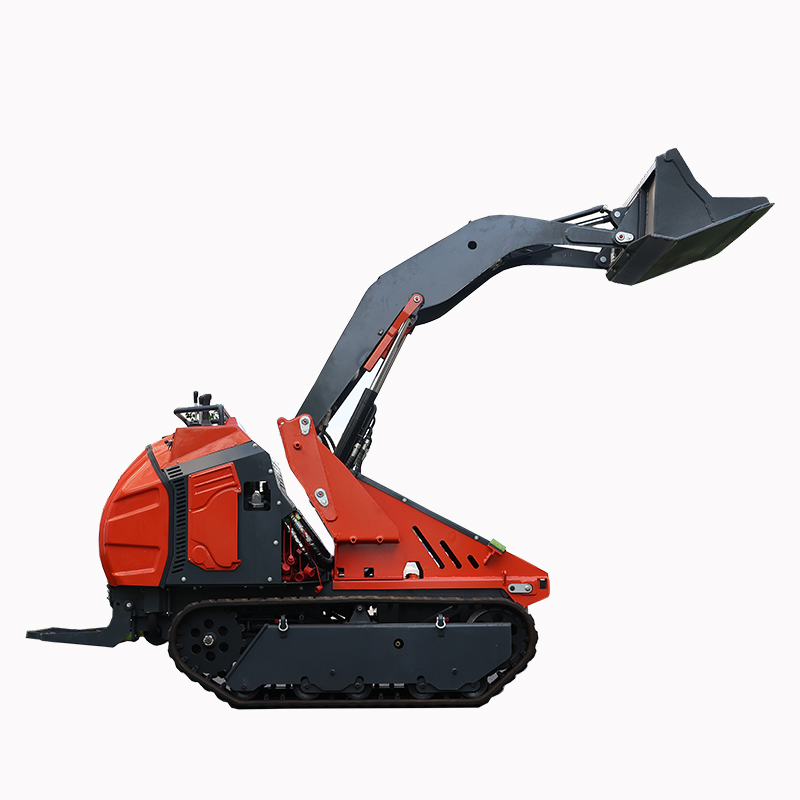 Thickened track sliding loader