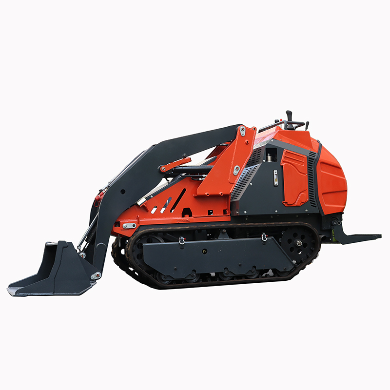Thickened track sliding loader
