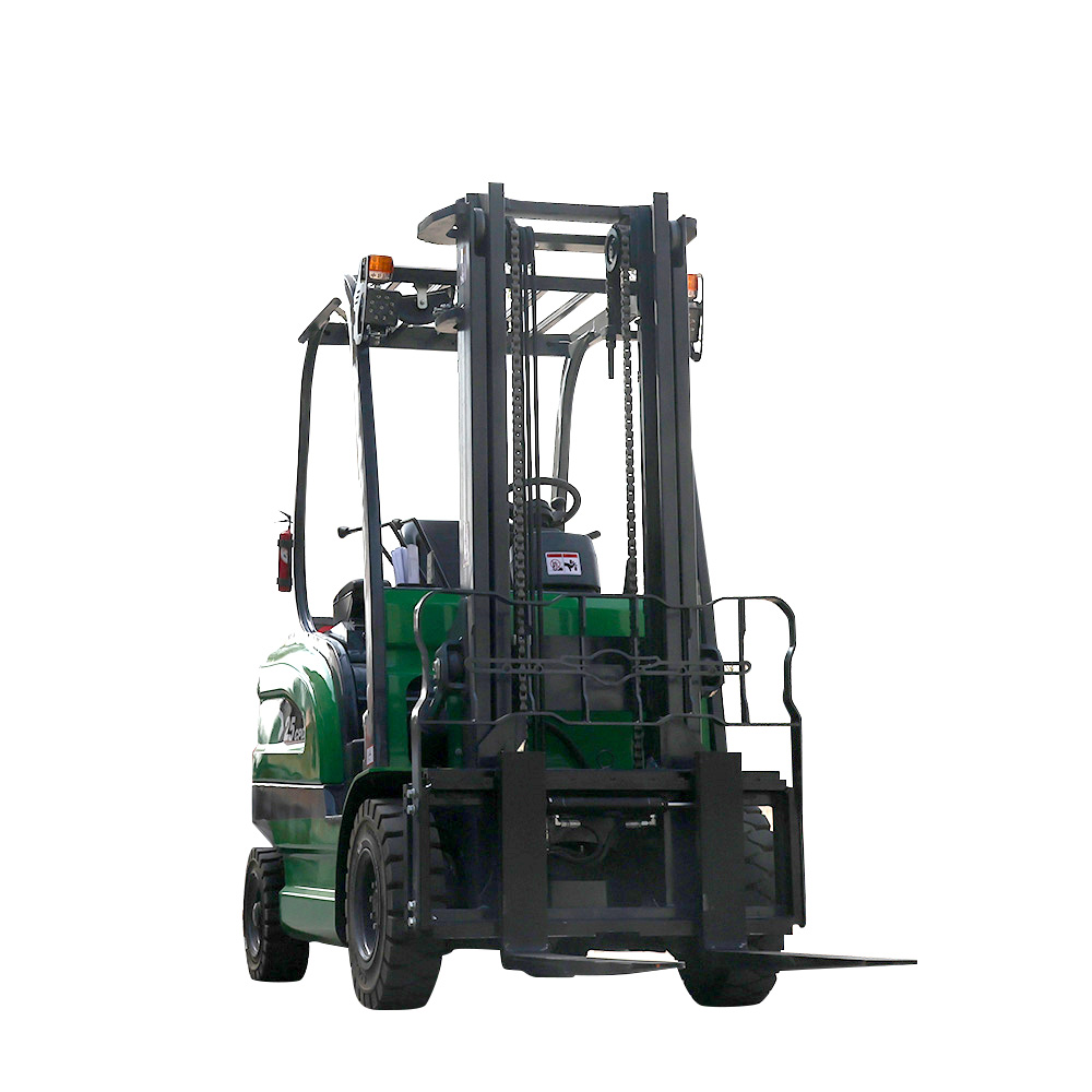 Lithium battery-powered small forklift