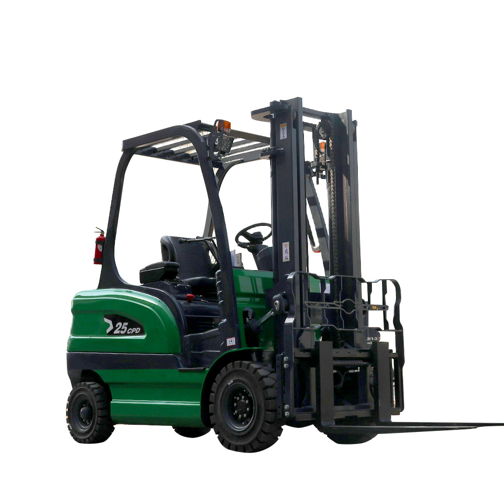 Lithium battery-powered small forklift