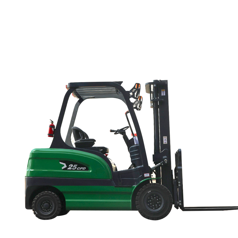 Lithium battery-powered small forklift