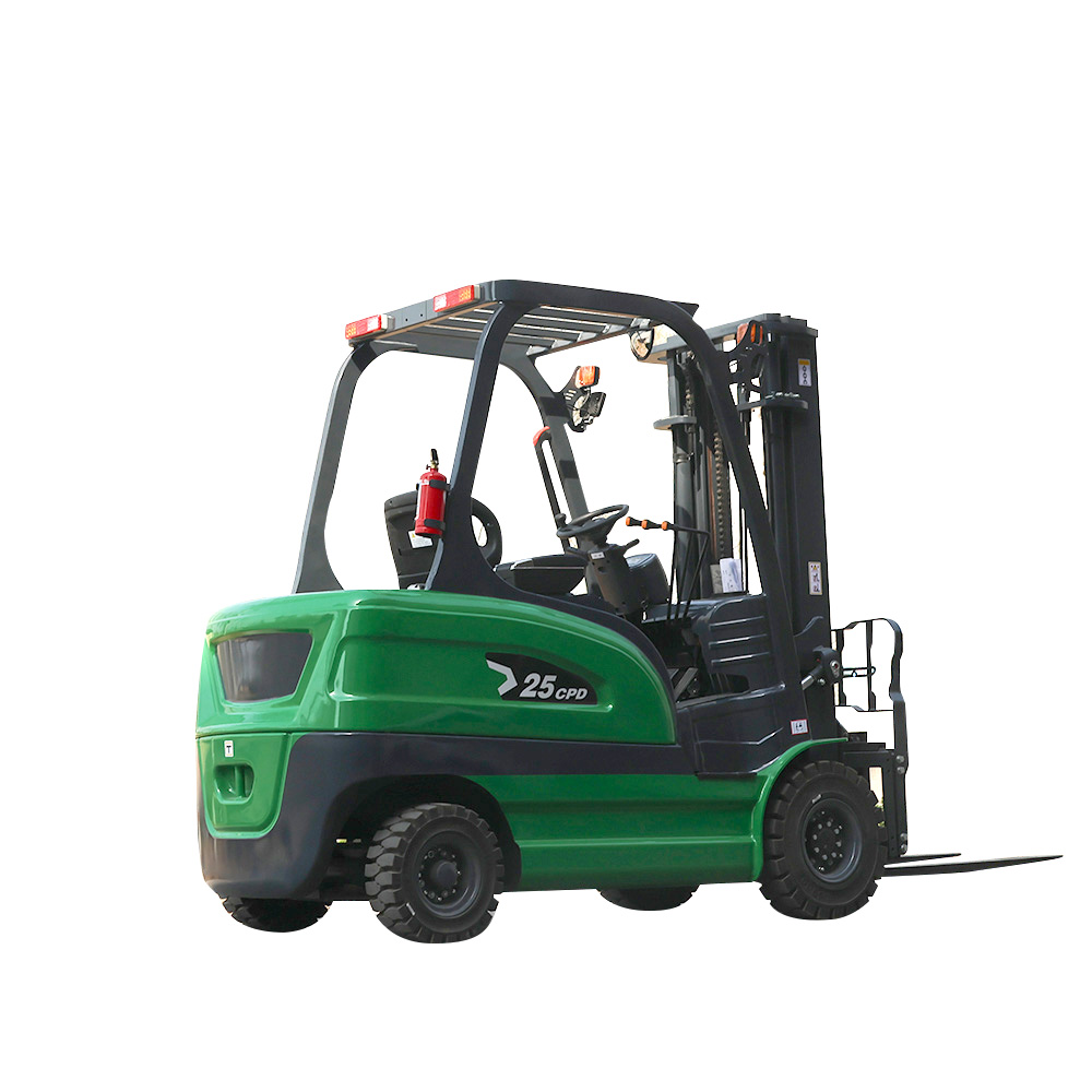 Lithium battery-powered small forklift