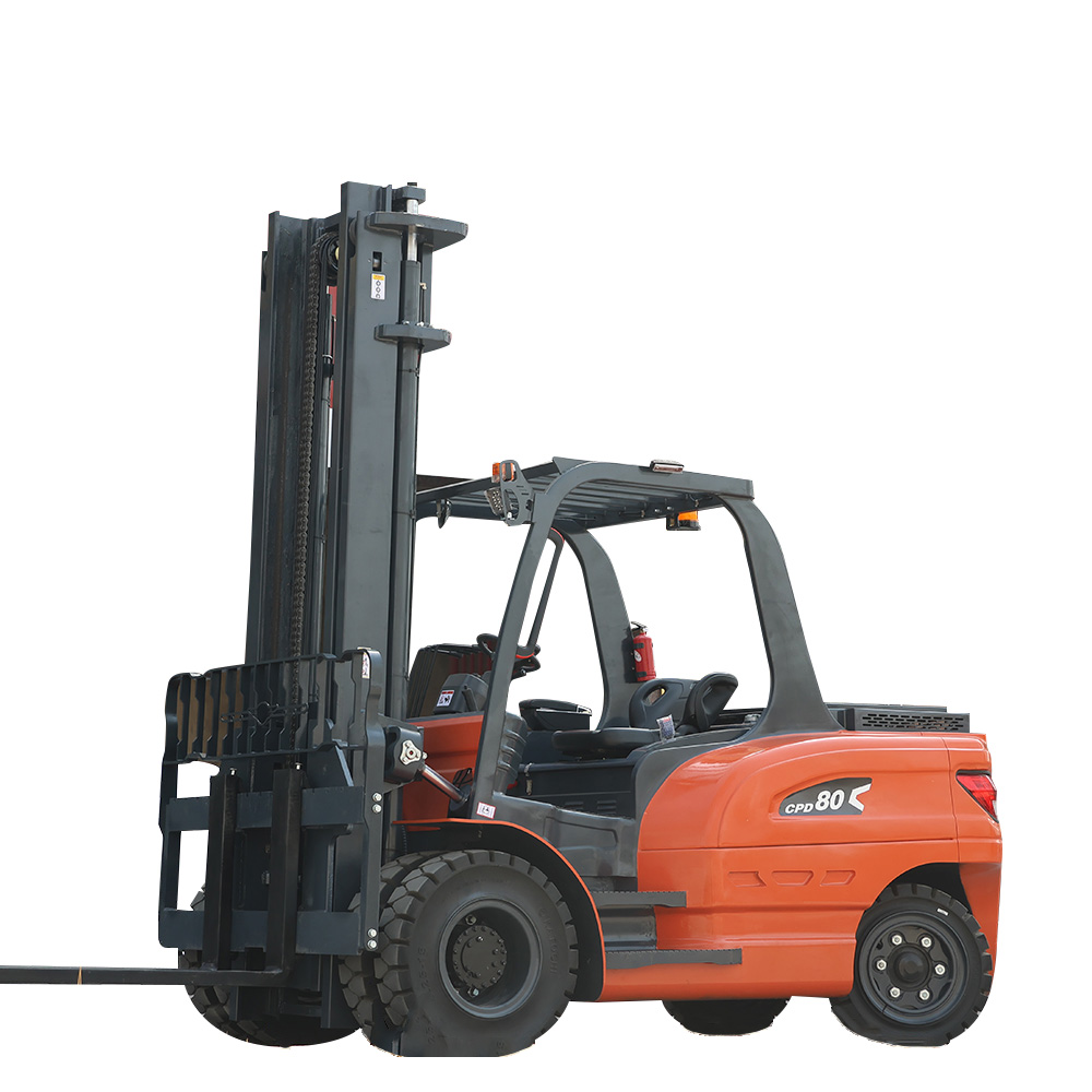 Heavy-duty electric forklift truck