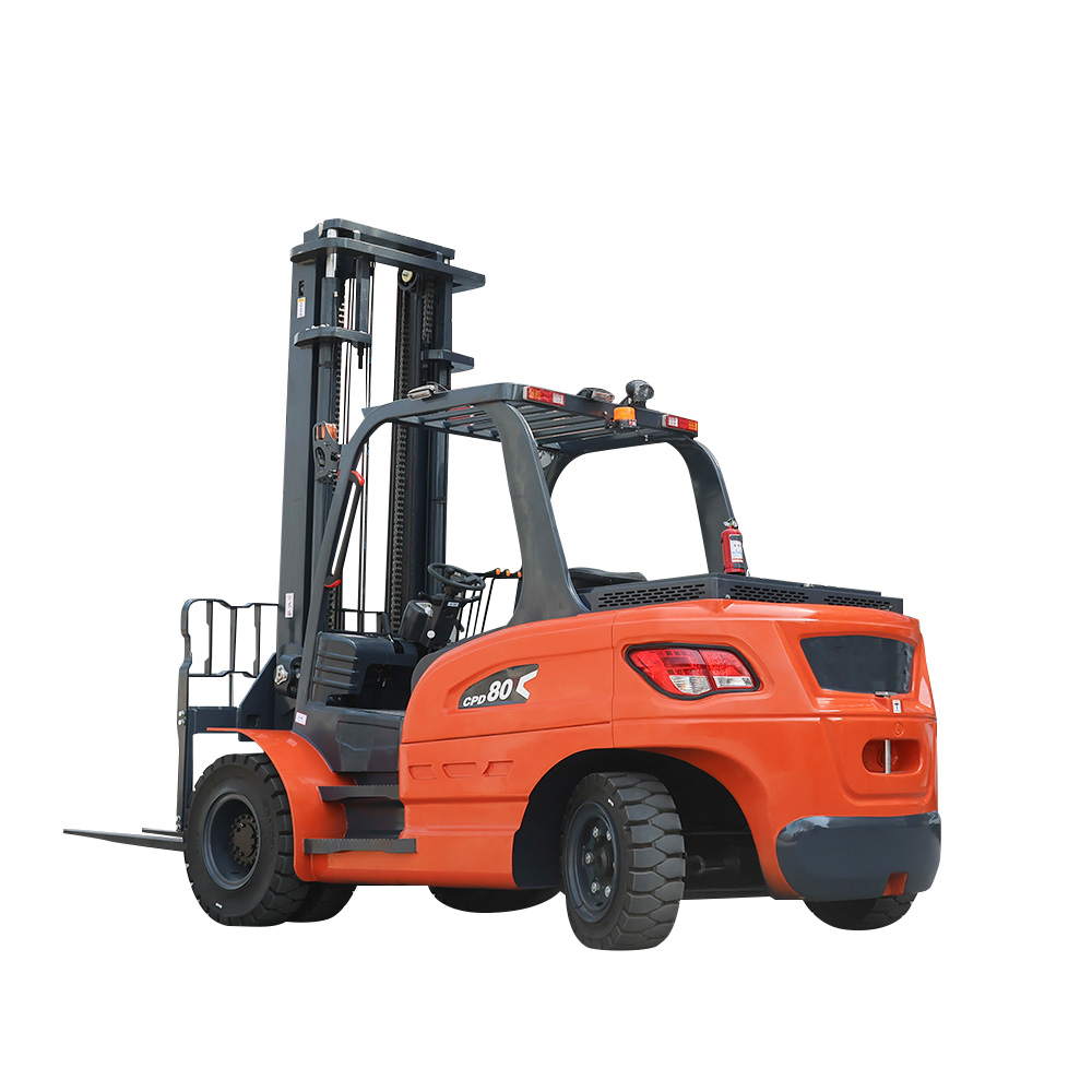 Heavy-duty electric forklift truck