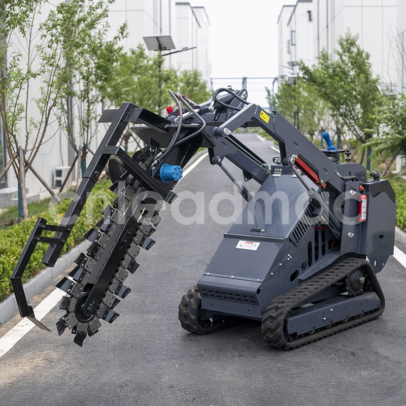 Революция в подземном строительстве! Траншеекопатели помогают мини-погрузчикам преодолевать сложные грунтовые препятствия