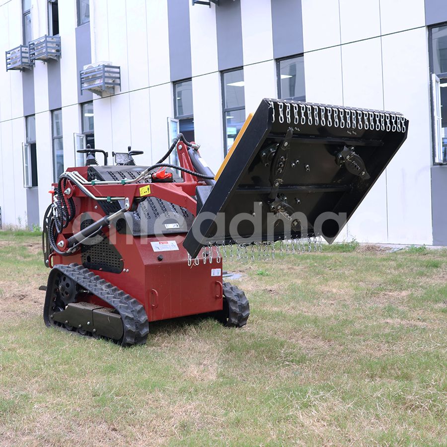 ¿Las minicargadoras pueden cortar el césped? LEAD redefine la eficiencia del mantenimiento de jardines con la ID-T360.