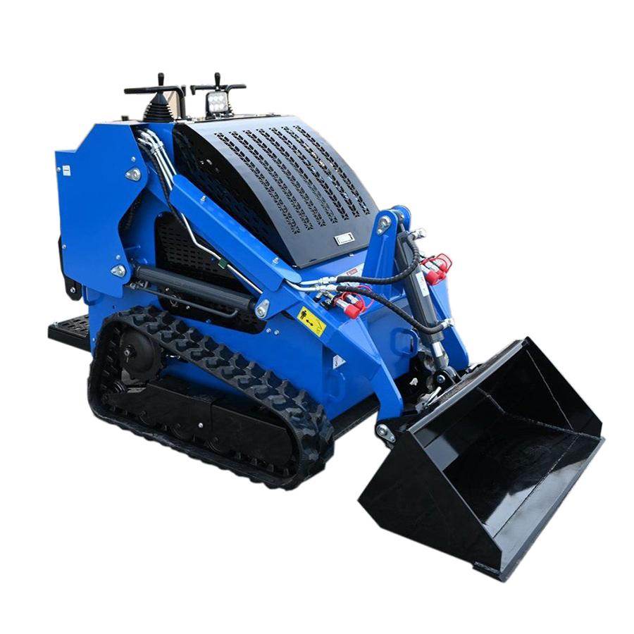 350kg Cargadora Compacta De Orugas Todoterreno Multifunciona