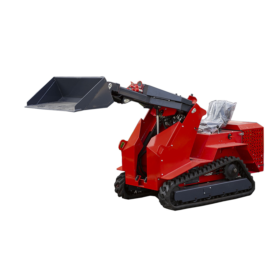 250kg Cargadora Compacta Todoterreno Multifuncional De Oruga