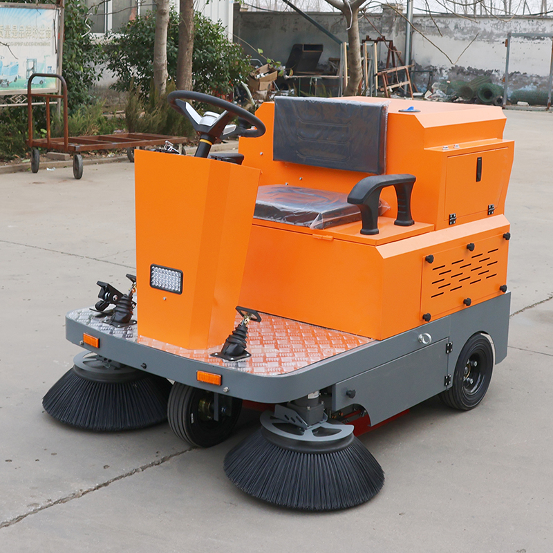 dual-fan electric sweeping vehicle