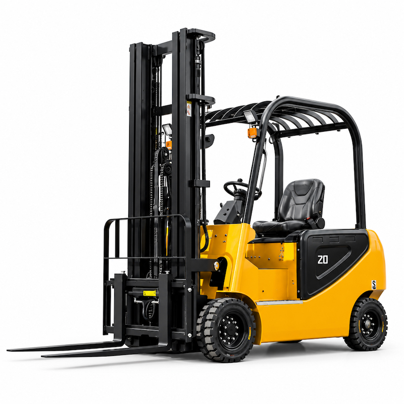 LEAD electric forklift with lead-acid or lithium-ion battery options