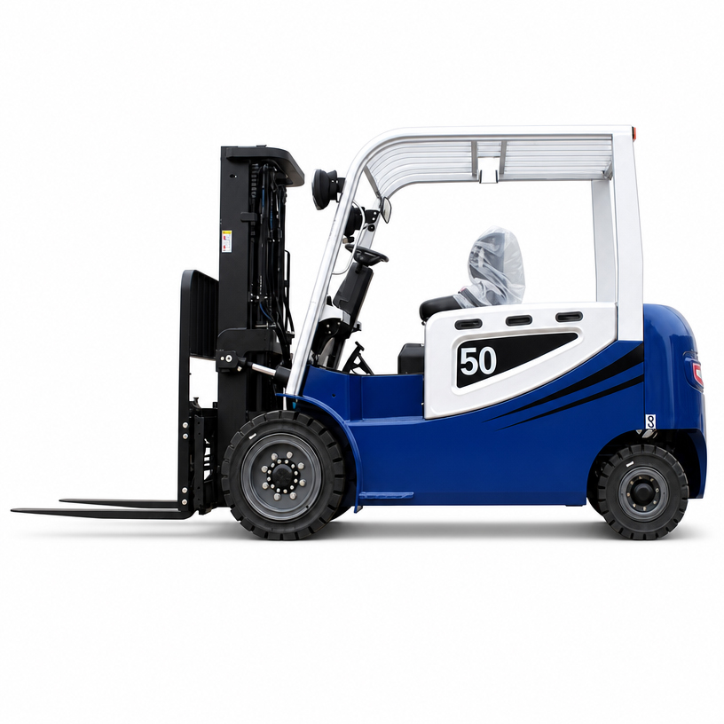 Body and operator area of LEAD 5 ton electric forklift