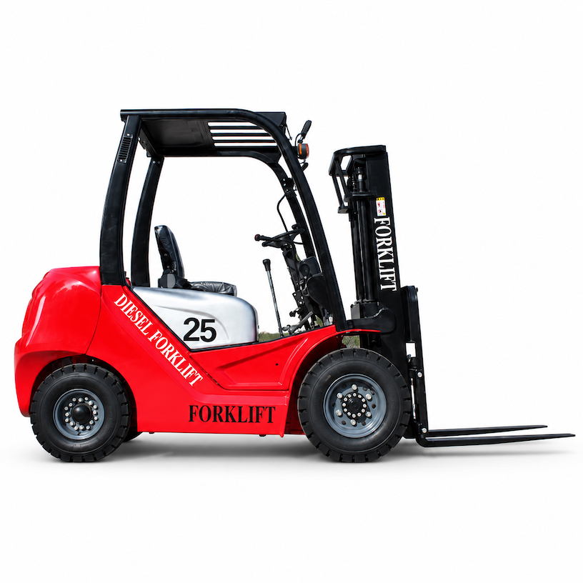 Optional attachments for LEAD diesel forklift material handling
