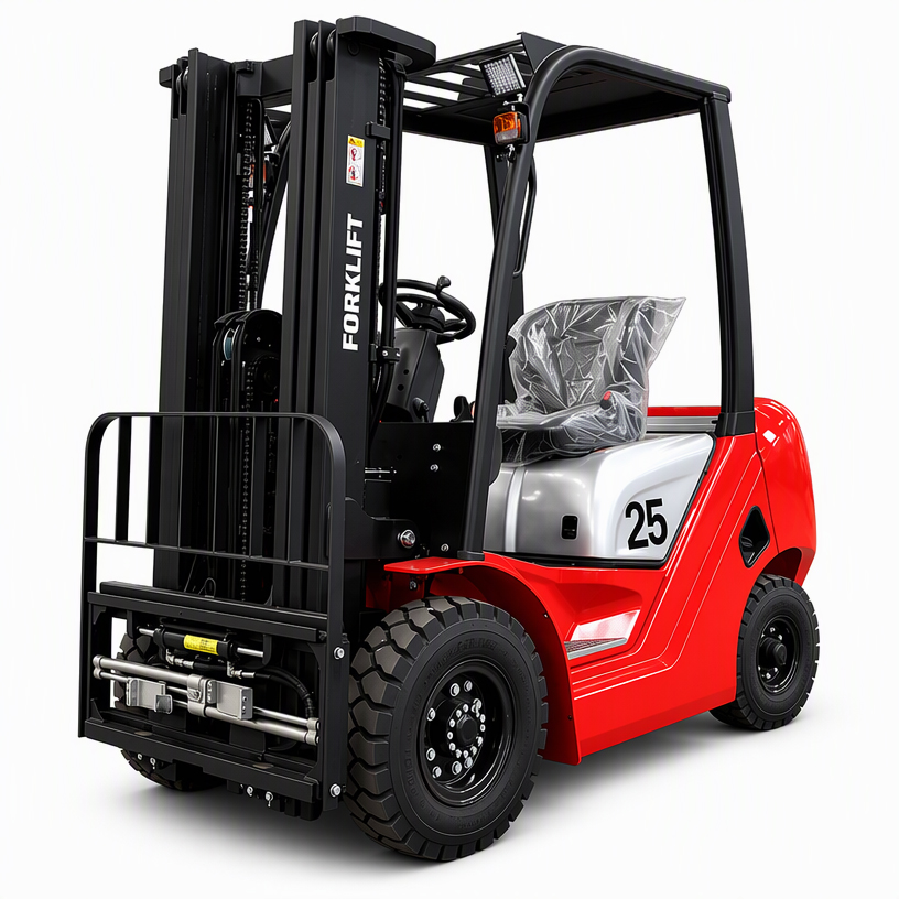 Mast and lifting system of LEAD 2.5 ton diesel forklift