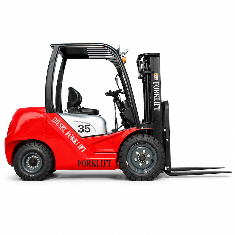 Diesel engine configuration for LEAD 3.5 ton forklift
