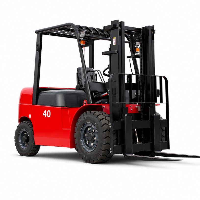 Mast and lifting system of LEAD H40 diesel forklift